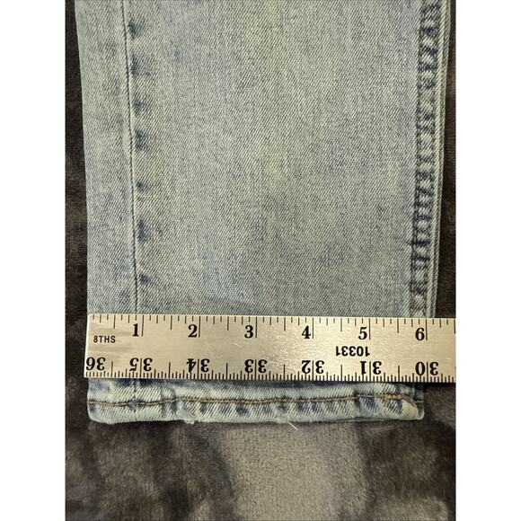 Old Navy Slim All Temp Medium Distressed Wash 5 Pocket Jeans Men’s Size 29 x 32 - Picture 4 of 11